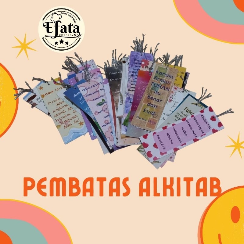 

Pembatas Alkitab (sudah dengan pita)