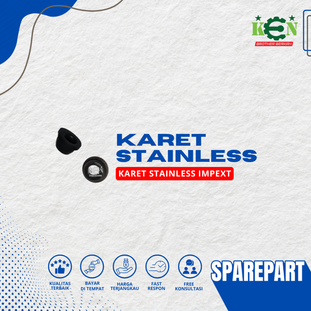 Karet Nipel puyuh Nipel Stainless Nipel Impext