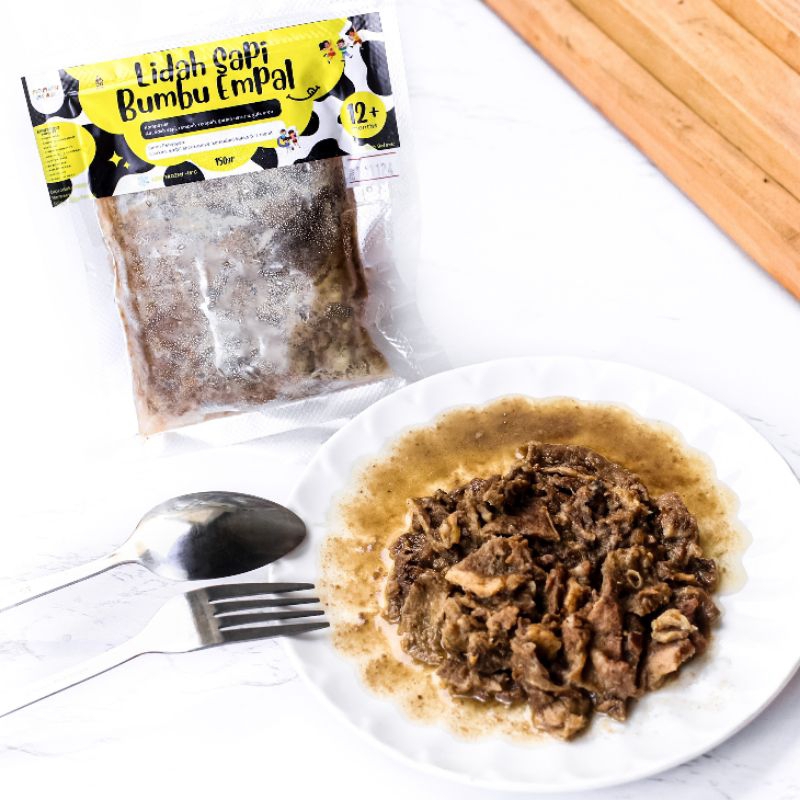 

Makanan MPASI Sehat Homemade by Momacy Lidah Sapi Bumbu Empal