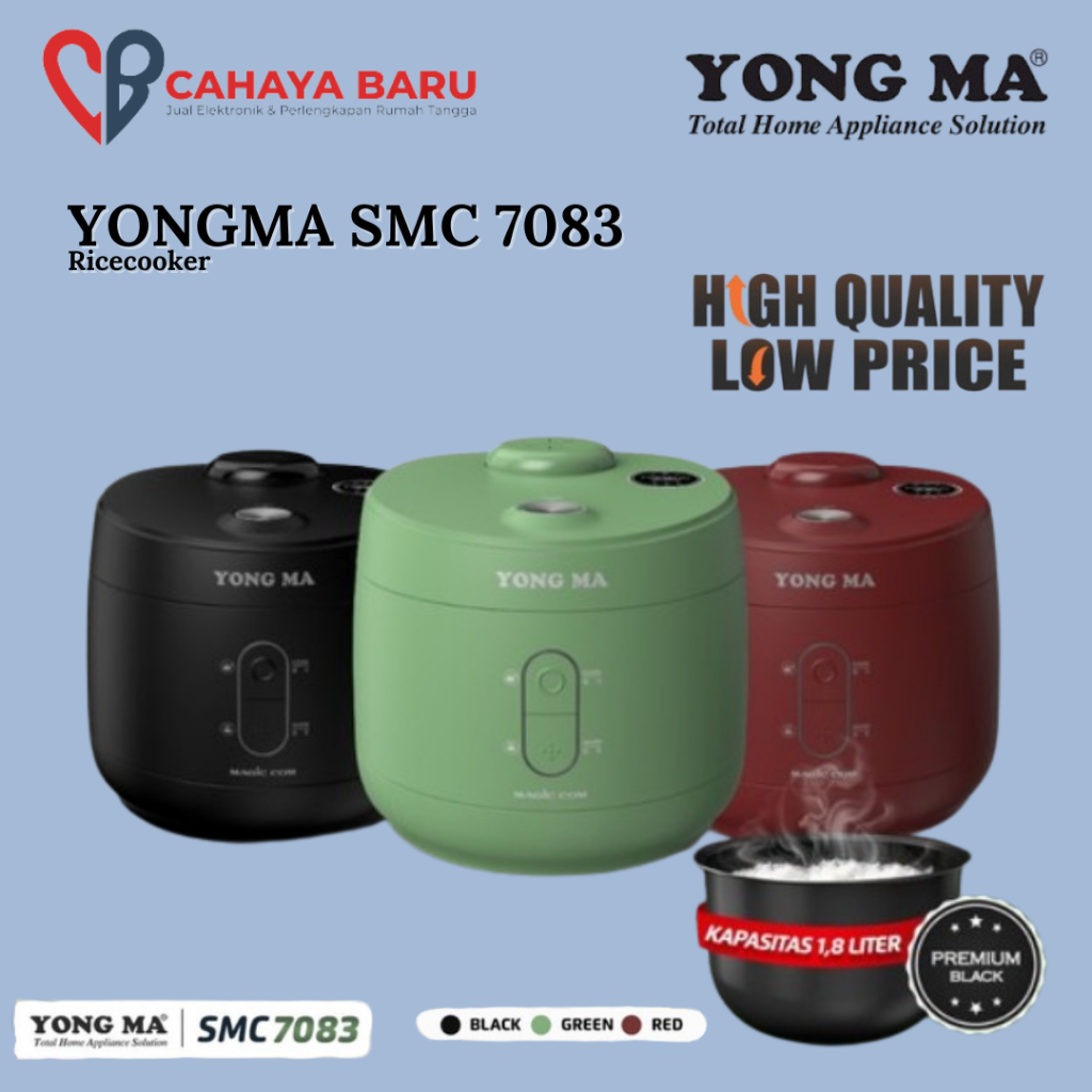 YONGMA SMC 7083/MAGIC COM YONGMA 1.8 LITER 400 WATT - SMC 7083