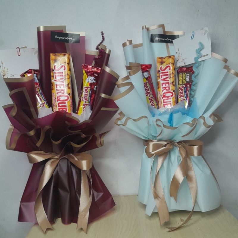 

Buket Silver Queen Cokelat