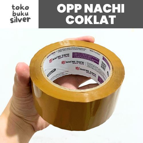 

LAKBAN OPP NACHI COKLAT Cokelat 48 mm / 2" / 2 Inch SURABAYA