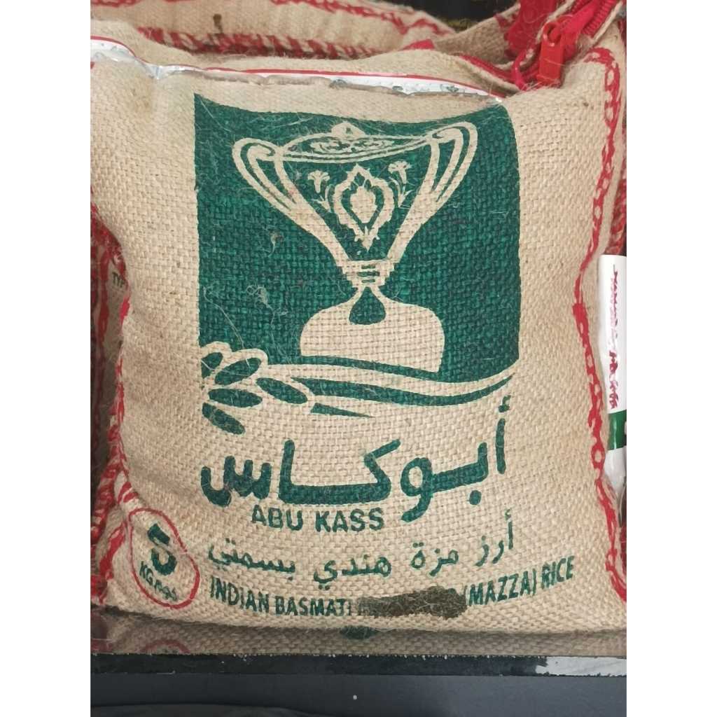 

BERAS Basmati ABU KASS 5 kg asli EXP 8/2027