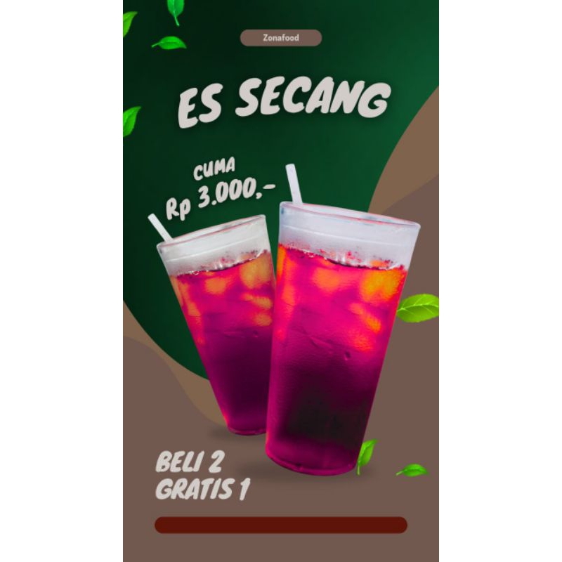 

Teh Secang Racikan untuk paket jualan Es Teh Secang