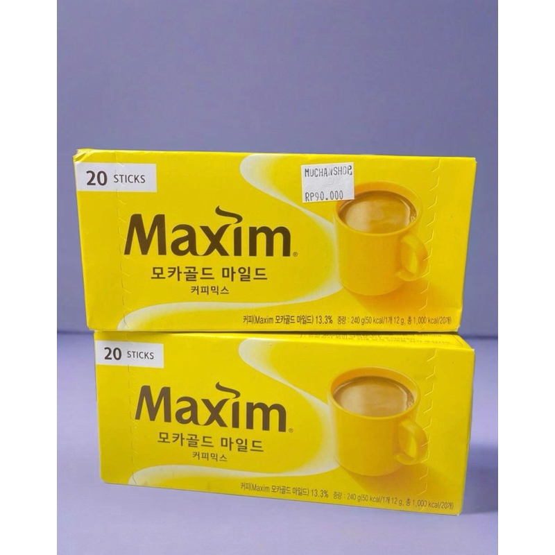 

Maxim Cofee Korea Best Seller