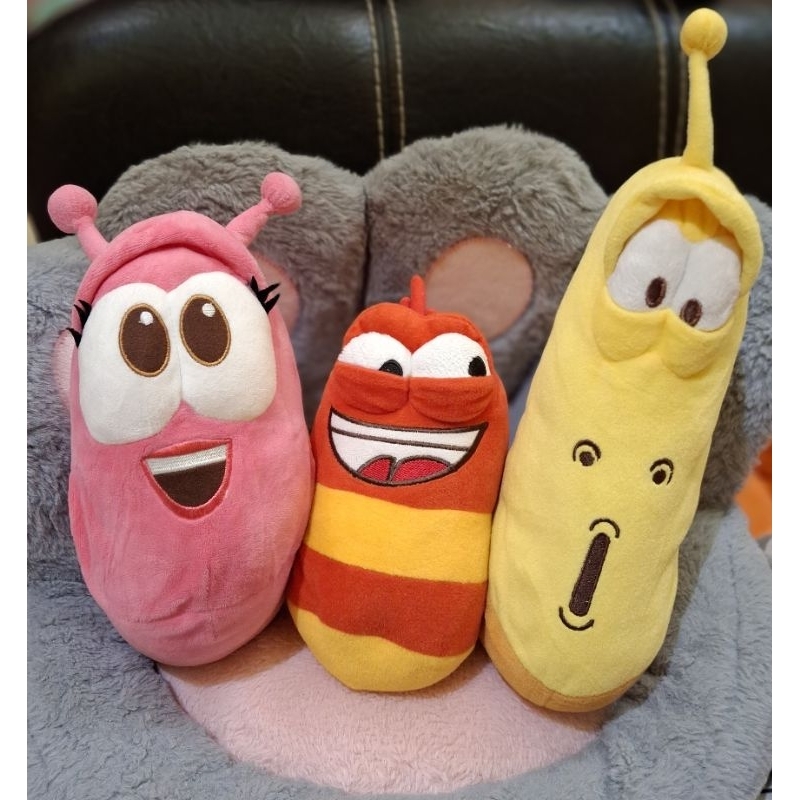 Boneka Larva Pink, Larva Kuning dan Larva Merah original Larva plus adm