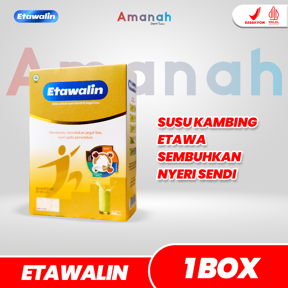 

Etawalin 1 Box Susu Kambing Solusi Permasalahan Sendi dan Tulang Original Asli