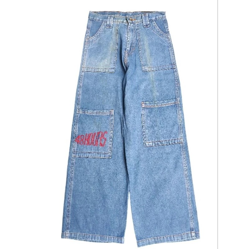 LONGPANTS Y2K BIG POCKET XTM JEANS NOT JNCO