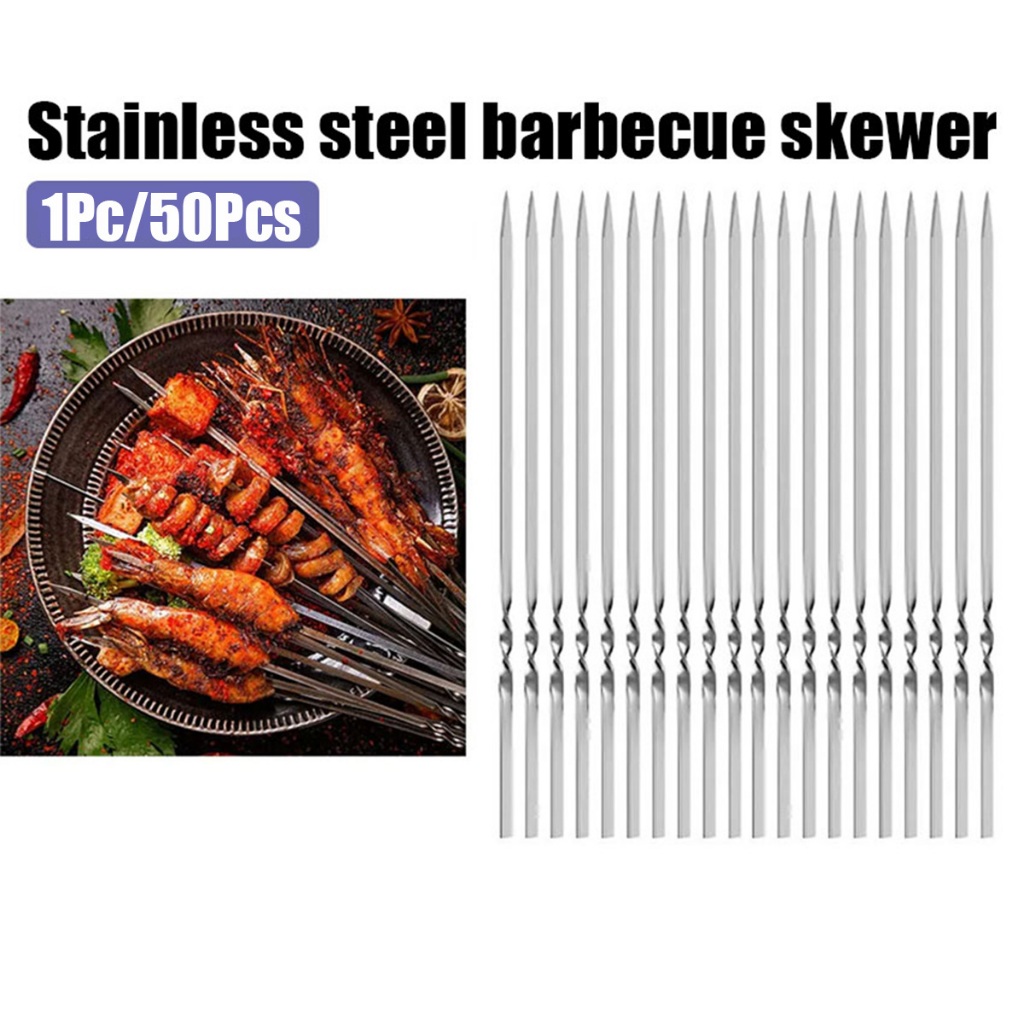 alat tusuk sate / Alat tusuk sate manual / tusuk sate 30cm / tusuk sate besi panjang / Alat barbekyu