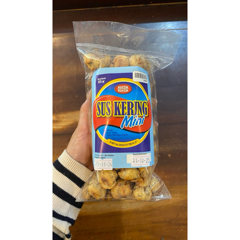 

O-Odabli Oleh Oleh Kue Sus/Soes Kering Coklat “Kletik-Kletik”