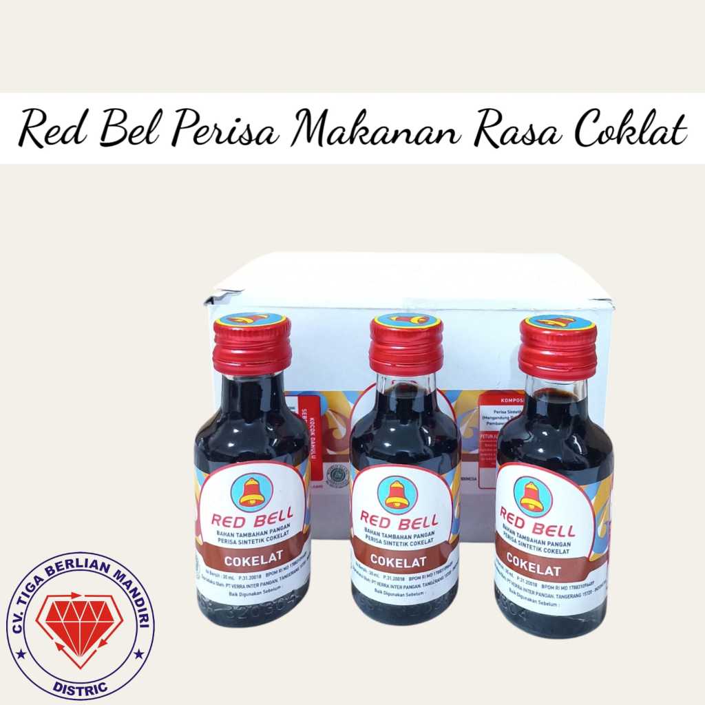 

RED BELL KEMASAN BOTOL BENING 30 ML 1PCS