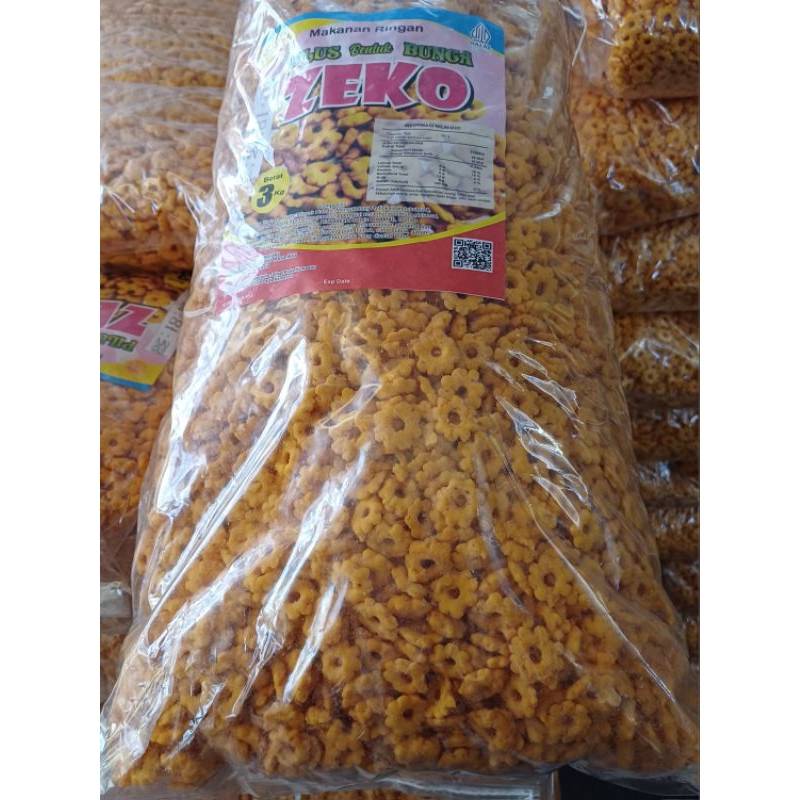 

Snack Pilus Bunga Sakura Jajan Jadul Gurih