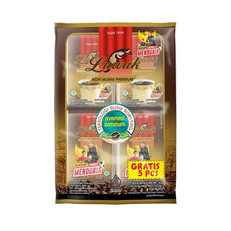 

[Exp Tahun 2026] Kopi Luwak Murni Premium 10+5 pcs @6.5gr