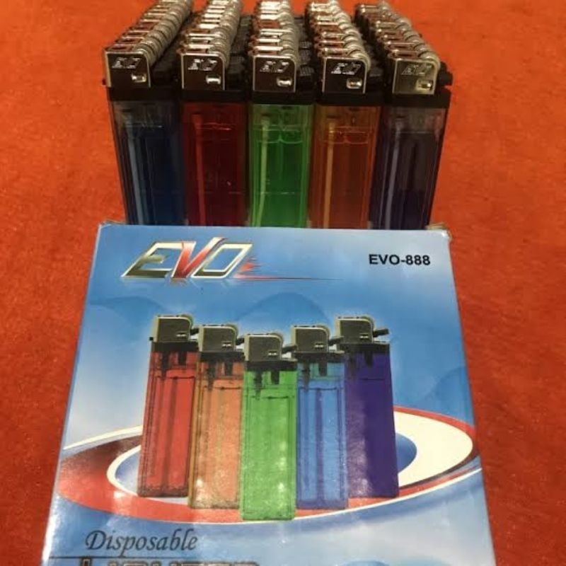 [ 1PCS] KOREK API DISPOSABLE LIGHTER MERK EVO DAN DAIWA / AFTA / MANCIS API