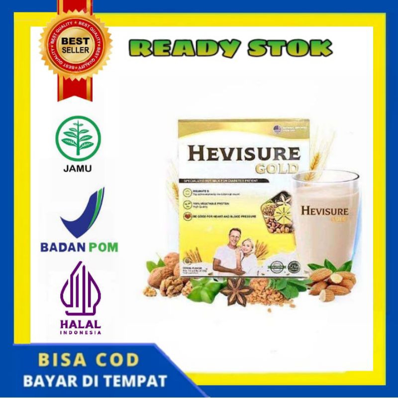 

HEVISURE Gold Susu Milk Insulin Diabetes Paket 1 Box Original