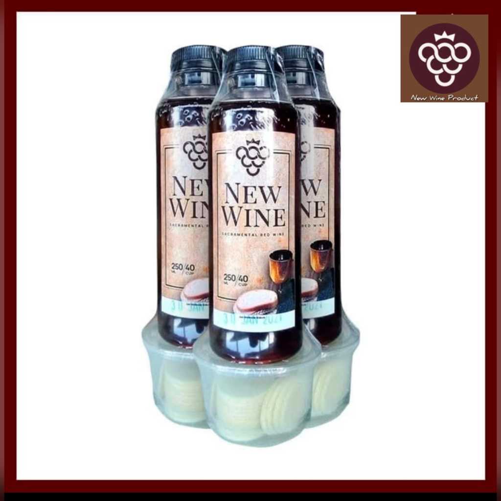 

Minuman Perjamuan Kudus Botol 250ml + Hosti Polos