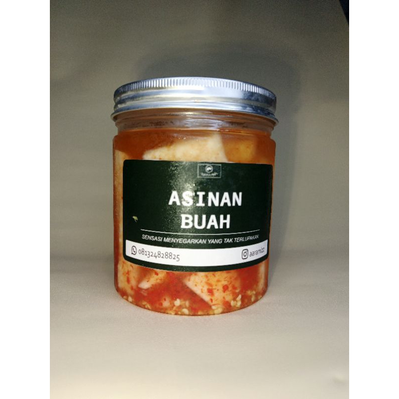 

ASINAN BUAH by Aaramizz (BENGKOANG,NANAS)ukuran 590gr