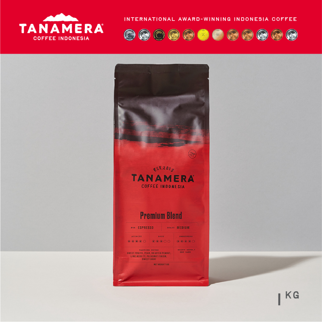 

TANAMERA COFFEE – Premium Blend 1Kg