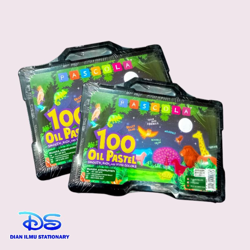 

oil pastel pascola 100 warna