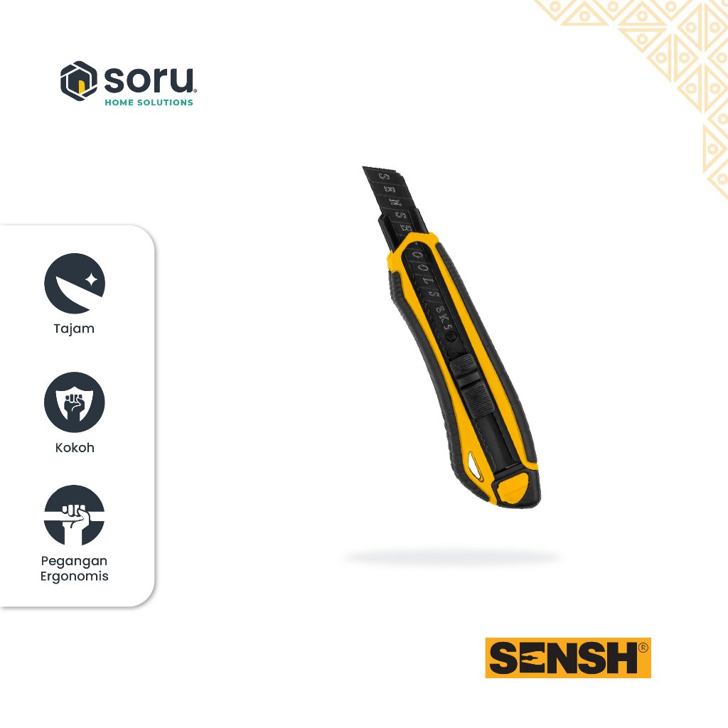 

SORU Cutter Pemotong Kertas Dus SENSH SH11342
