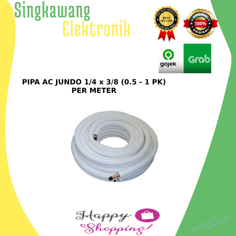 PIPA AC JUNDO 1/4 x 3/8 (0.5 - 1 PK) PER METER