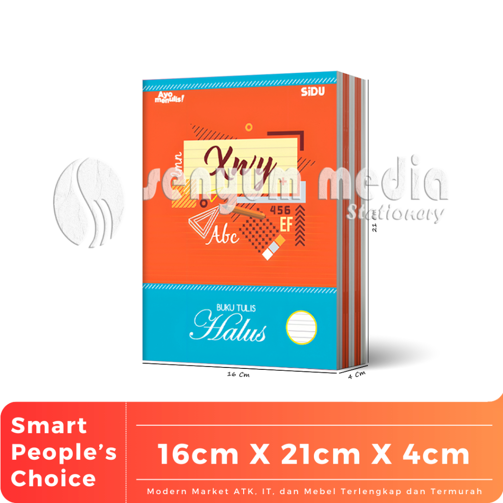 

NYBEBY26 BUKU TULIS SINAR DUNIA SIDU HALUS 38 LEMBAR (ISI BUKU) (S:PAK)