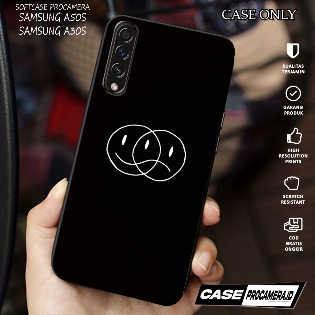 Case SAMSUNG A50S / A30S - Casing SAMSUNG A50S / A30S [ HITAM ] Silikon SAMSUNG A50S / A30S  - Kesin