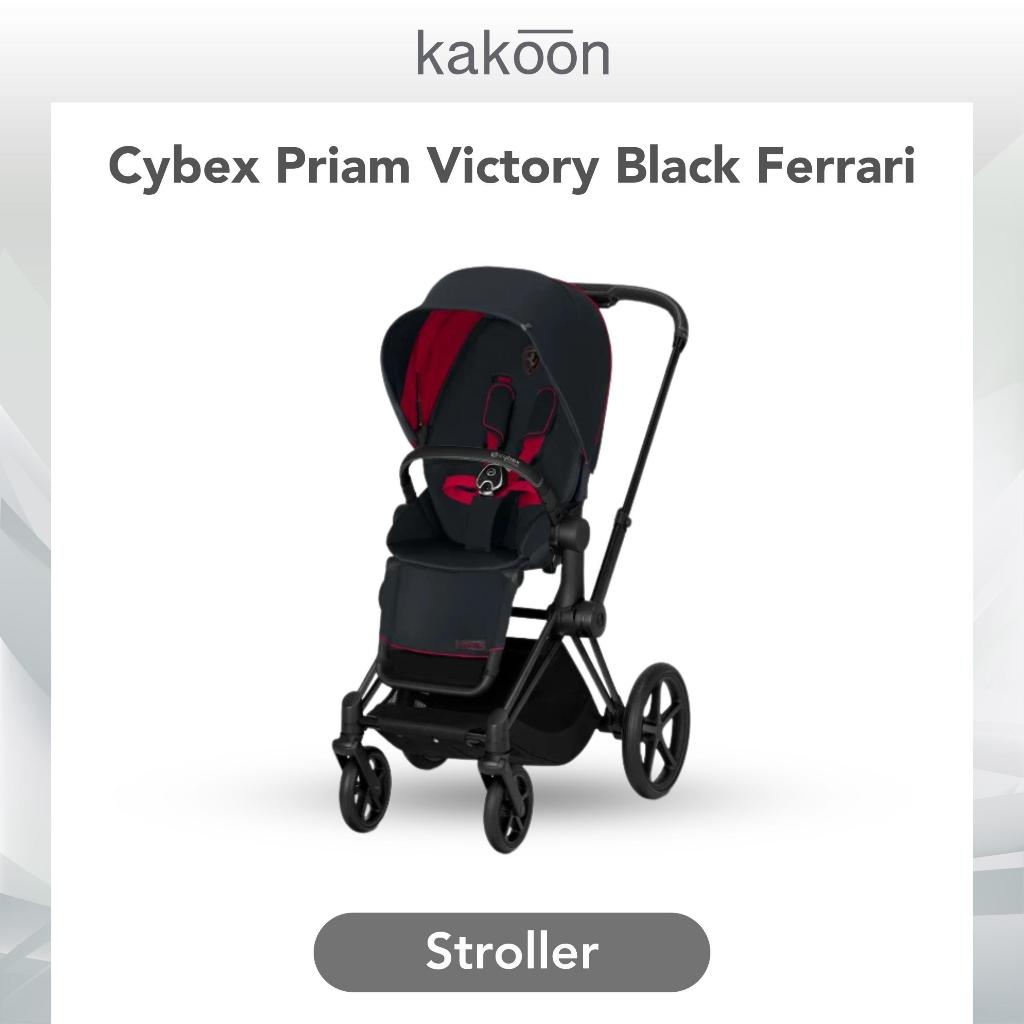 Kakoon Cybex Platinum Stroller Priam Victory Black Ferrari