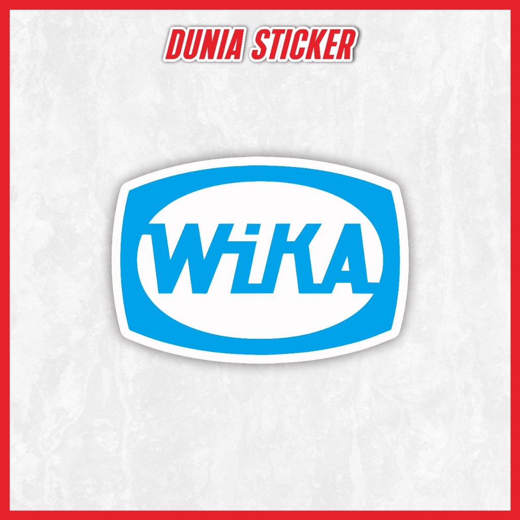 

STICKER PERUSAHAAN PT WIKA BAHAN VINYL ANTI AIR