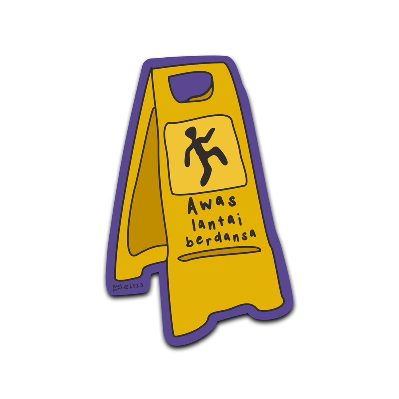 

Stiker Lantai Dansa | Raina Pulang