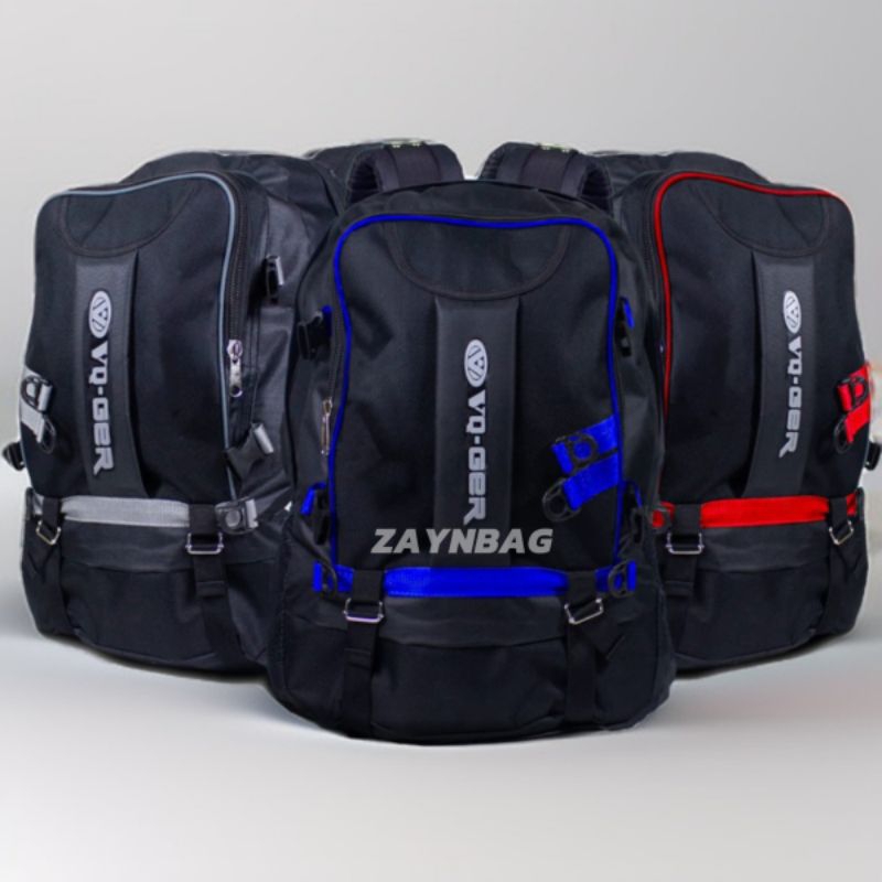 VQ-GER Tas Ransel Traveling Jumbo 50L Tas Ransel Mudik Jumbo Tas Ransel Traveling Pria Wanita 50L