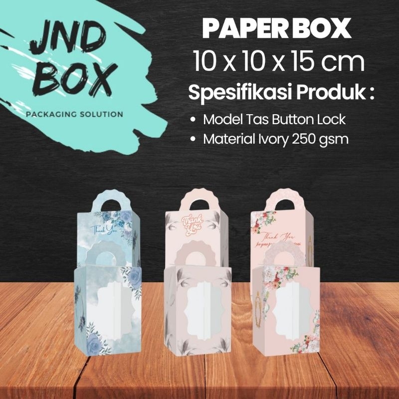 

Paperbox 10 x 10 x 15 cm Ivory (Min Order 5 Pcs)