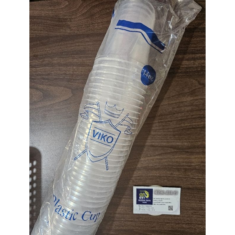Cup Gelas 14 Oz Oval