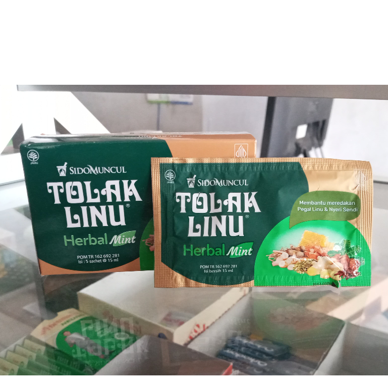 

Tolak linu herbal mint sidomuncul/ tolak linu 15ml 5 sachet