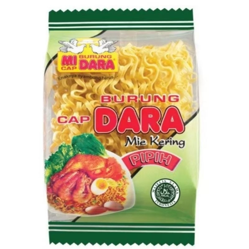 

Mie Burung Dara Pipih 140Gr