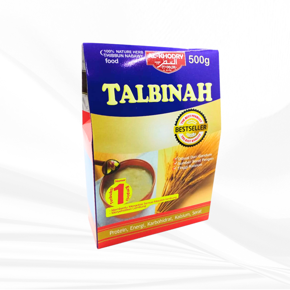 

Bubur Gandum Talbinah 500gr | Mengatasi Masalah Lambung Dan Gangguan Perncernaan 500 Gram AL KHODRY maag gerd mag magh maagh mah