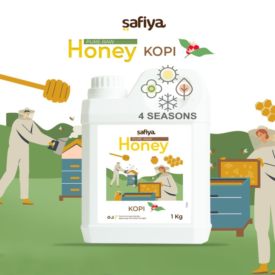 

Madu Murni Kopi Series Raw Honey Madu Asli Safiya