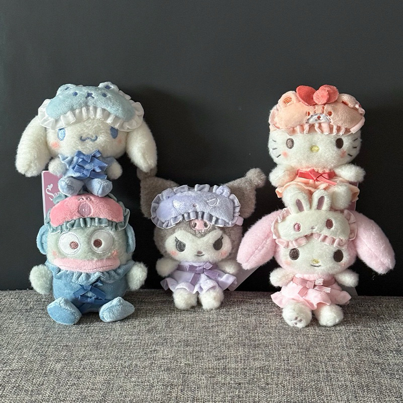 Gantungan Kunci Boneka Kuromi Cinnamon Roll Impor