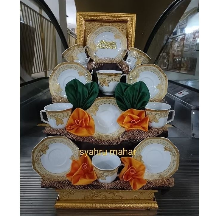 

Parsel lebaran teaset/parsel keramik