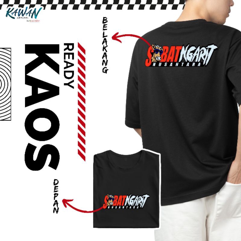 Kaos Custom / Kaos Sobat Ngarit / Sobat Ngarit