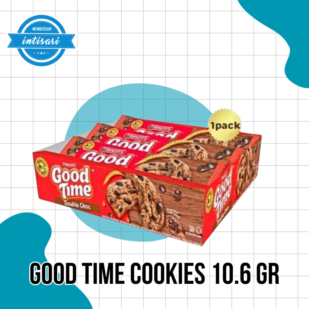 

Good Time Cookies Double Choco 10.6g - 12pcs - ( PACK )