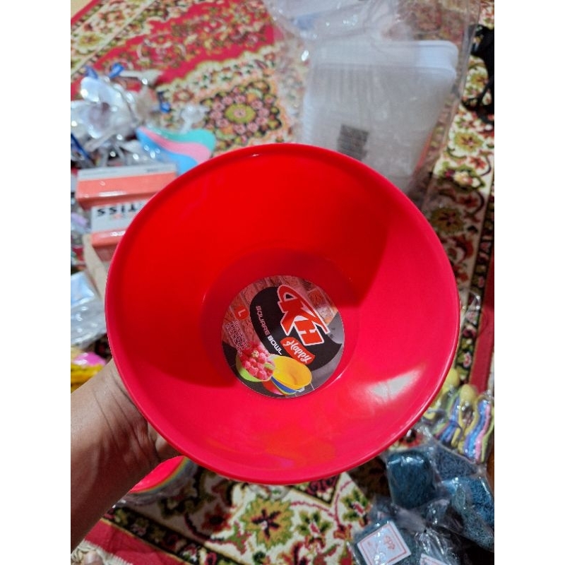 mangkuk plastik 16 cm KH happy L