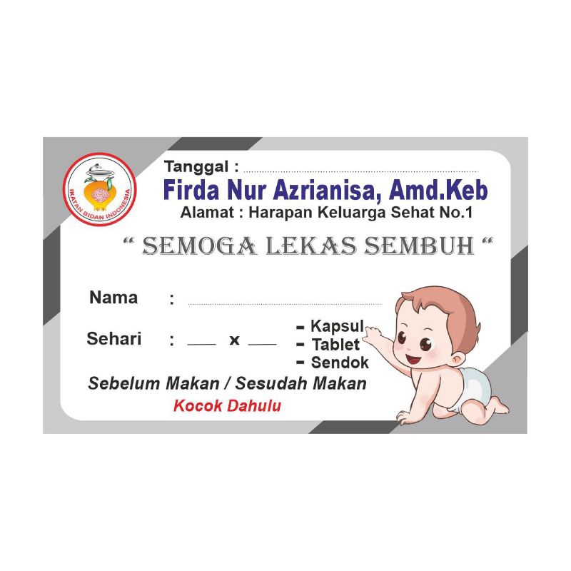 

Sticker Label Obat Anak Laki Laki (isi 50 pcs )