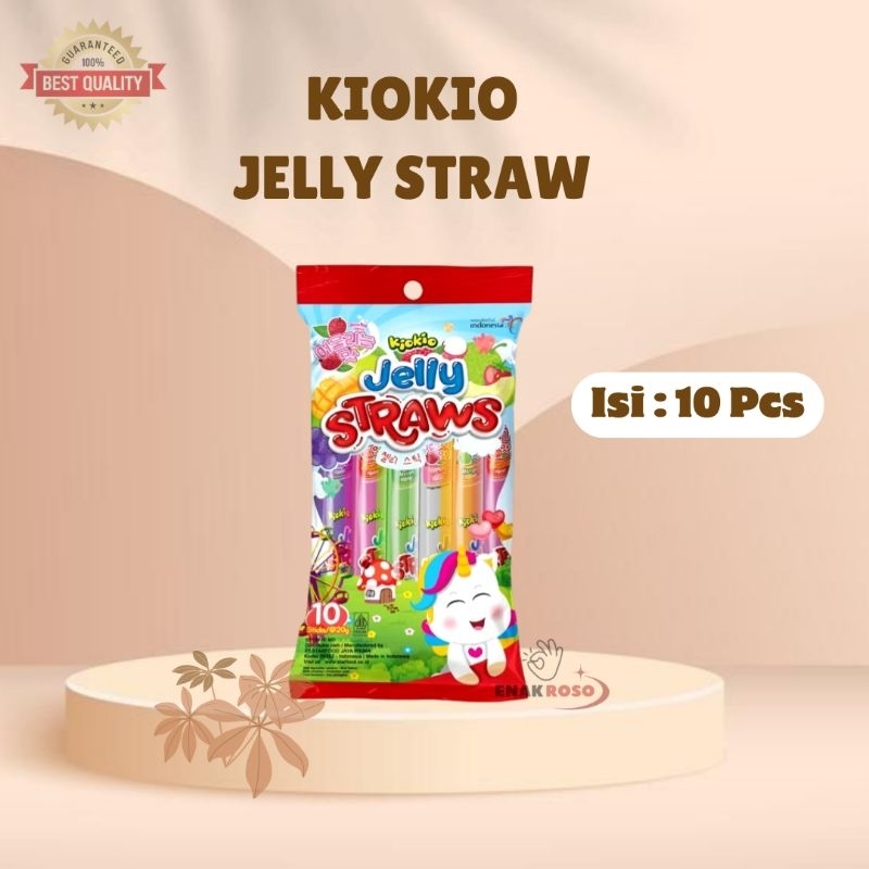 

Jelly Kiokio Straws Sedotan isi 10 pcs