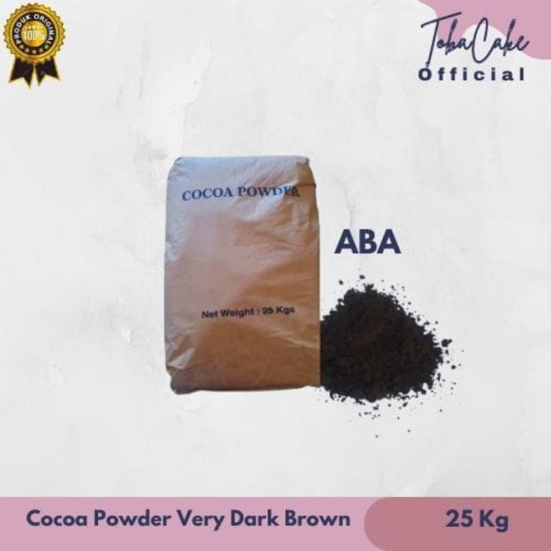 

Cokelat Bubuk Cocoa Powder ABA Very Dark Brown 25 Kg Alkalized