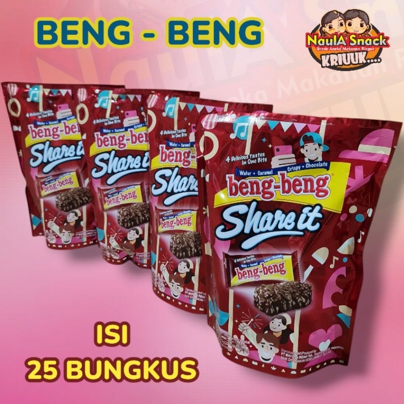 

Beng Beng Share It Wafer Coklat Terbaru 1 Bungkus /1 dus Harga Grosir