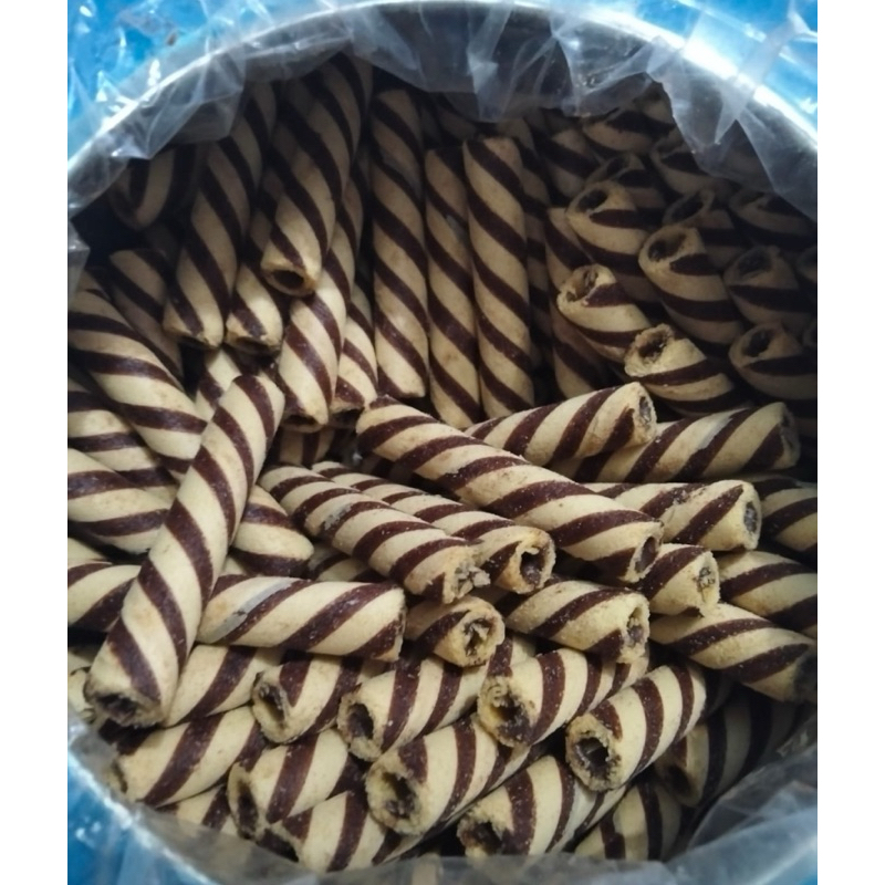 

wafer roll coklat wansari
