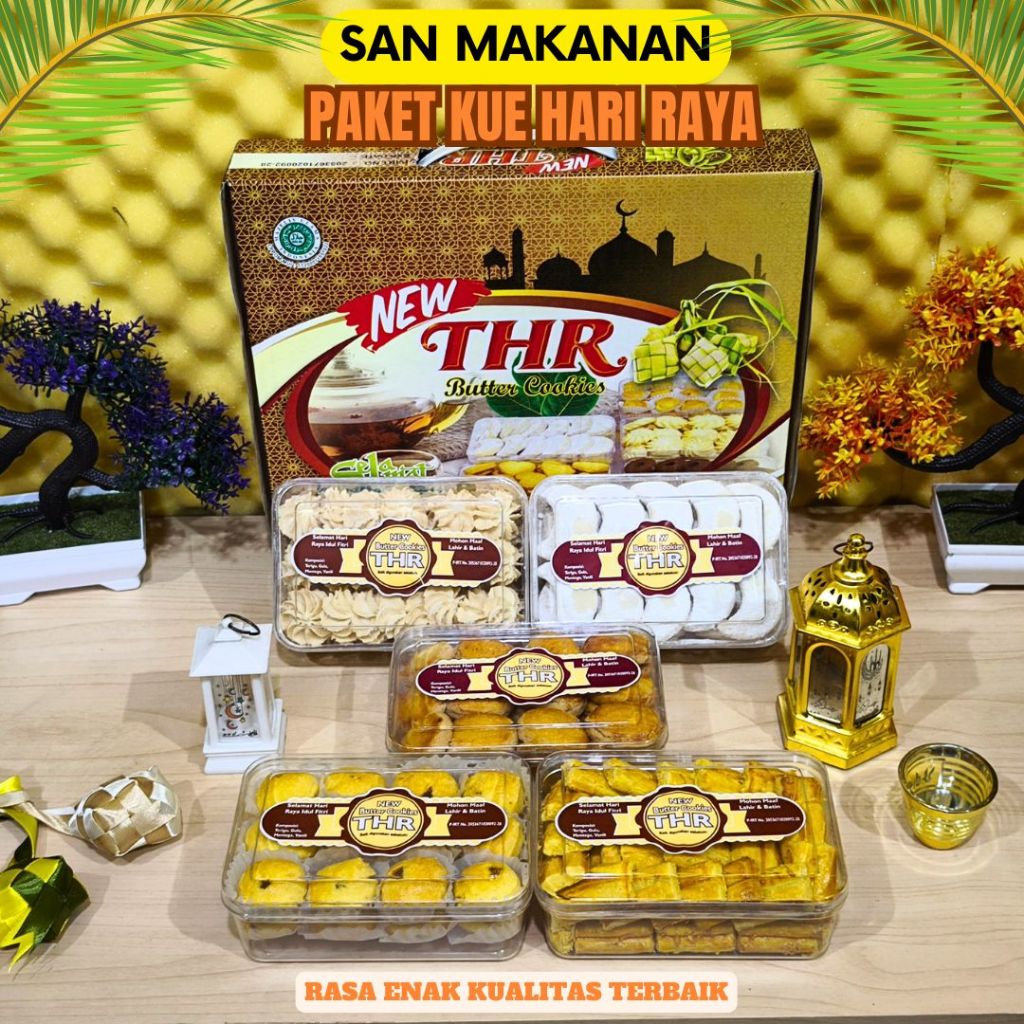 

Paket Kue Kering Lebaran Kue New Thr Toples Hampers Kue Kering