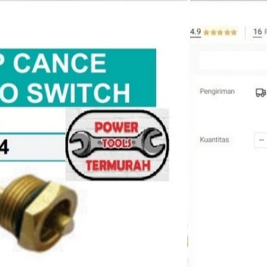 

Tap Cance Micro Switch APW 40 WIPRO Jet Cleaner Saklar Mini Spare Part