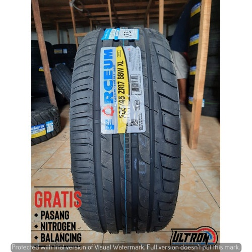 Jaul Ban Mobil Tubles Ring 17 205 45 Forceum Octa 205/45 R17 Ban Mobil Murah Dan Aawet